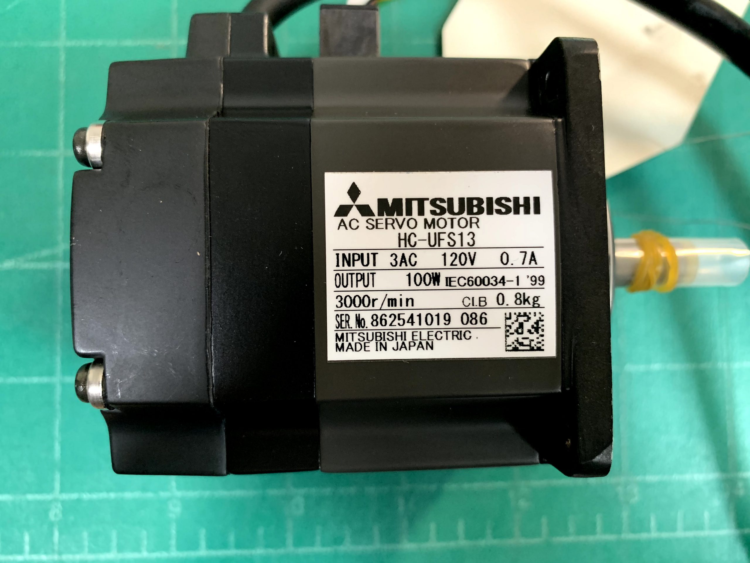 Mitsubishi HC-UFS13 | AC Servo Motor - PN SAC Co., Ltd.