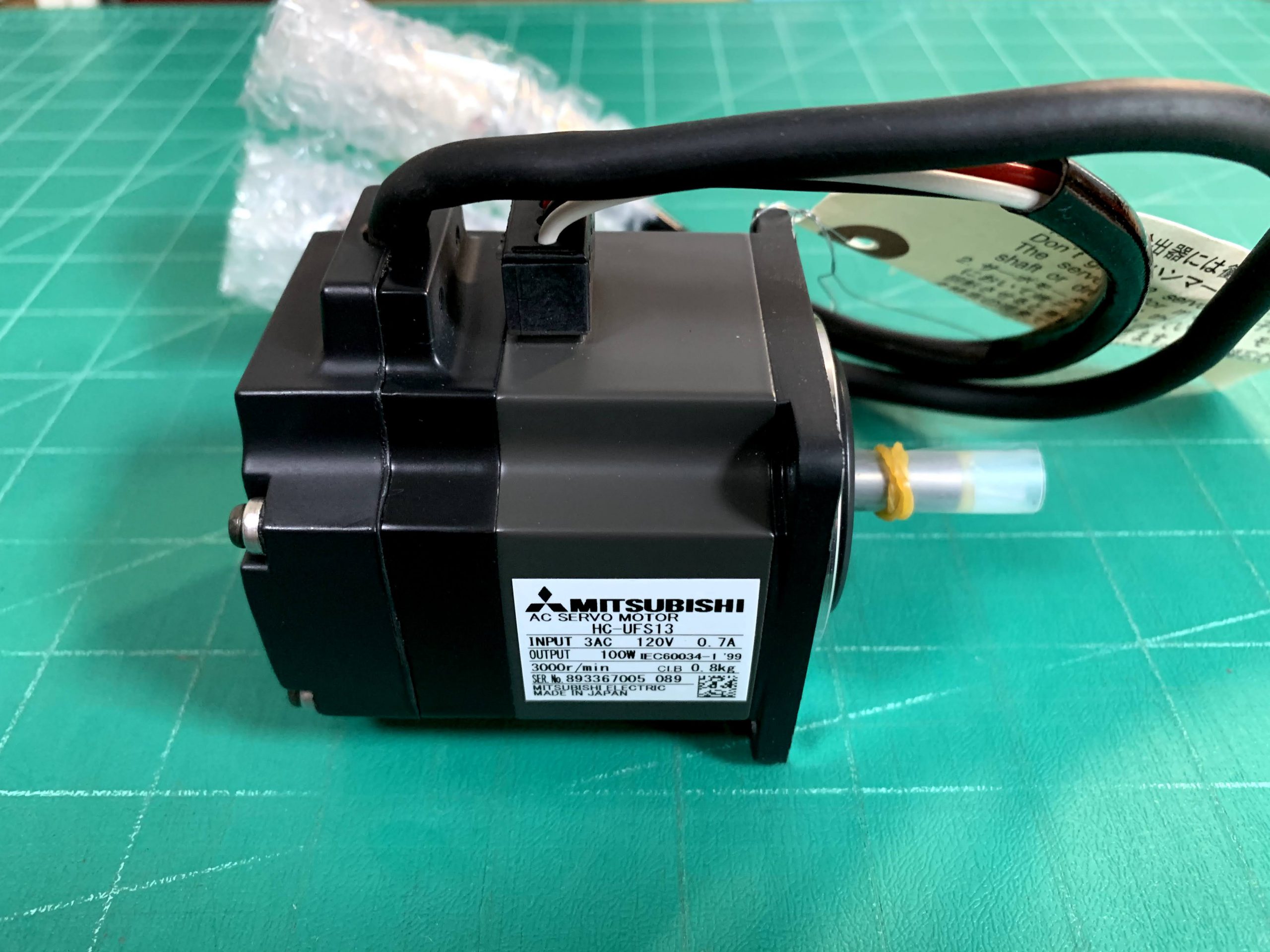 Mitsubishi HC-UFS13 | AC Servo Motor - PN SAC Co., Ltd.