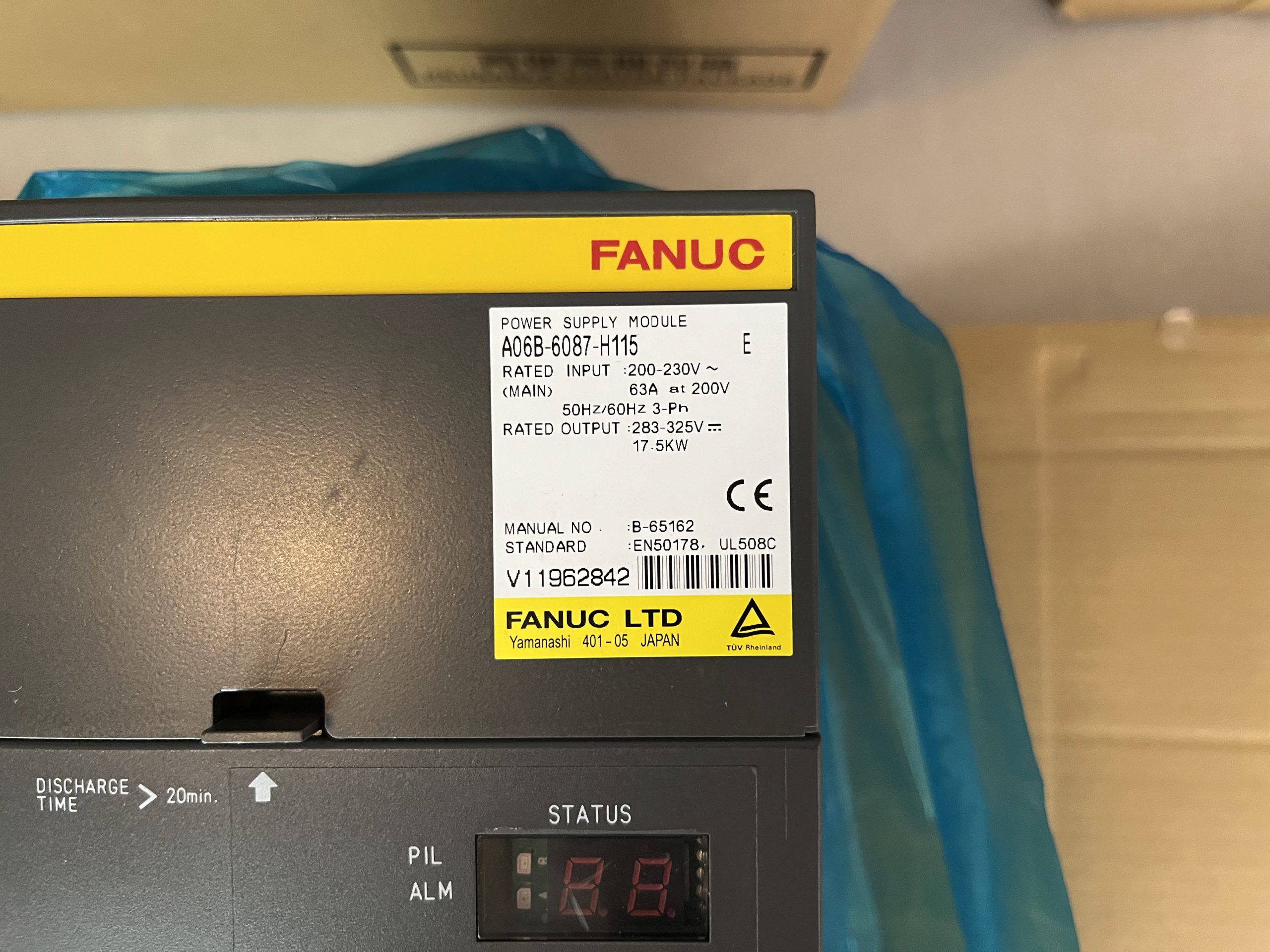 FANUC A06B-6087-H115 | Power Supply - PN SAC Co., Ltd.